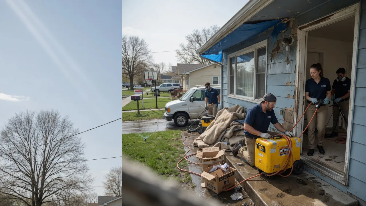 Basement Flood Cleanup in Moosic, PA near me